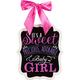 It's a Girl Baby Shower Chalkboard Sign