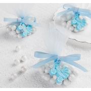 Blue Stroller Baby Shower Favor Charms 12ct