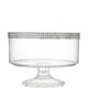 Small Rhinestone Clear Plastic Trifle Container