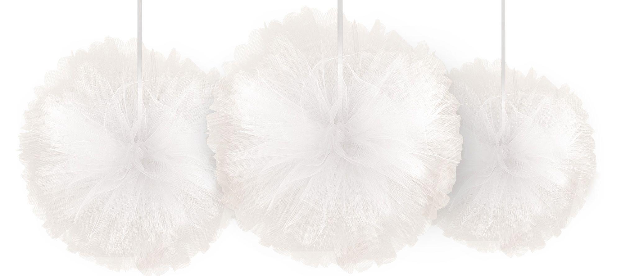 Gold Tissue Pom Poms 3ct