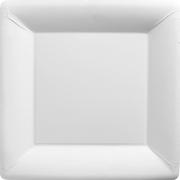 Square Paper Dinner Plates, 10.25in, 50ct