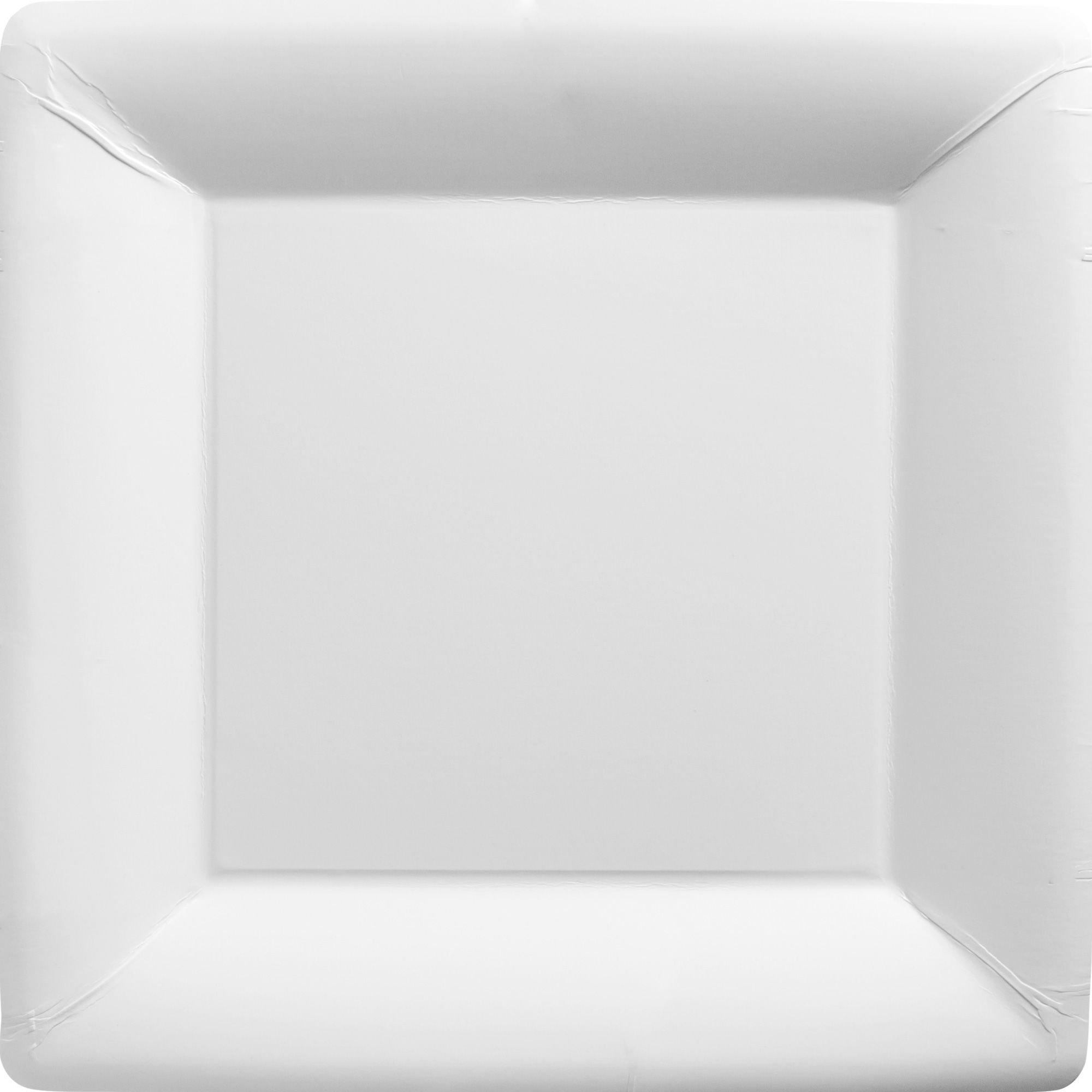 Square party clearance plates