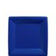 Royal Blue Paper Square Dessert Plates, 7in, 50ct