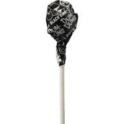 Black Dum Dums Lollipops, 80pc - Black Cherry Flavor