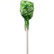 Kiwi Green Dum Dums Lollipops, 80pc - Sour Apple Flavor