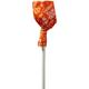 Orange Dum Dums Lollipops, 80pc - Orange Flavor