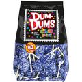 Royal Blue Dum Dums Lollipops, 80pc - Blueberry Flavor