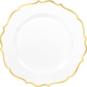 Ornate Premium Plastic Dinner Plates 10ct