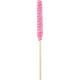 Large Bright Pink Twisty Lollipops, 6ct - Bubblegum Flavor