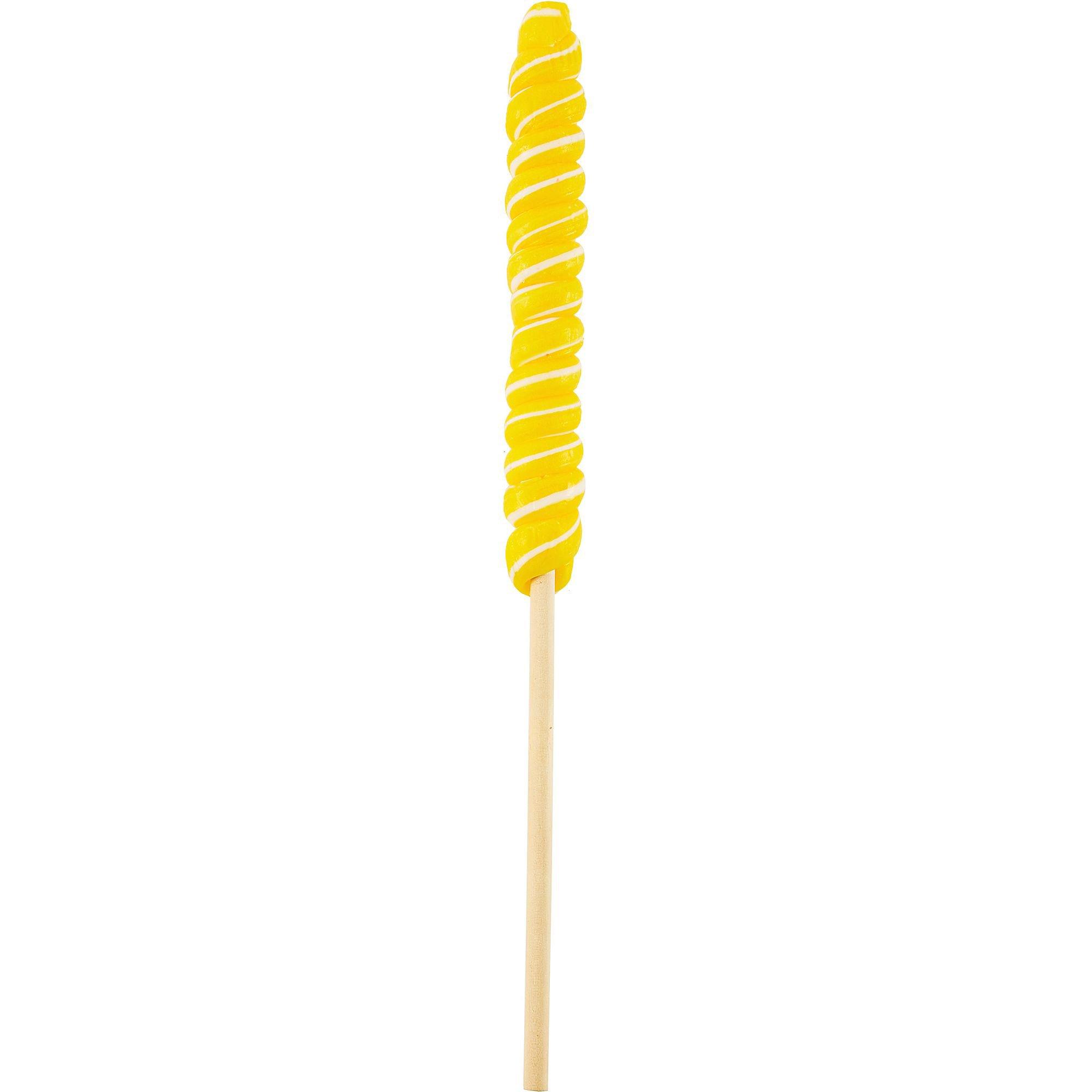 Lollipop sticks 6 inch Yellow (25) - Kiwicakes
