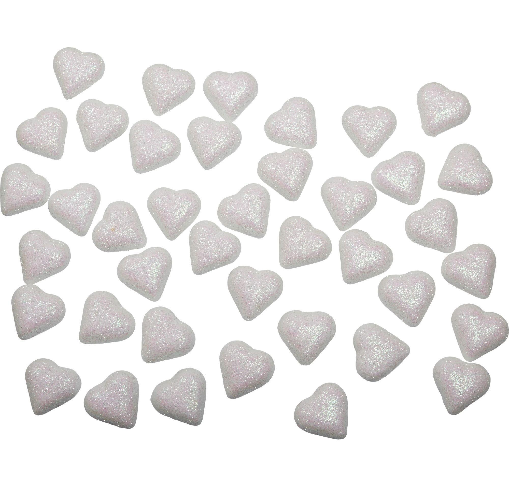 Glitter Hearts Table Scatter 40ct