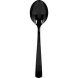 Black Plastic Serving Spoon