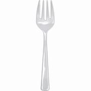 CLEAR Plastic Serving Fork