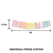 Pastel & Gold Fringe Banners 9ct