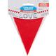 Mini Create Your Own Red Pennant Banner