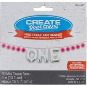Mini Create Your Own Paper Fan Banner