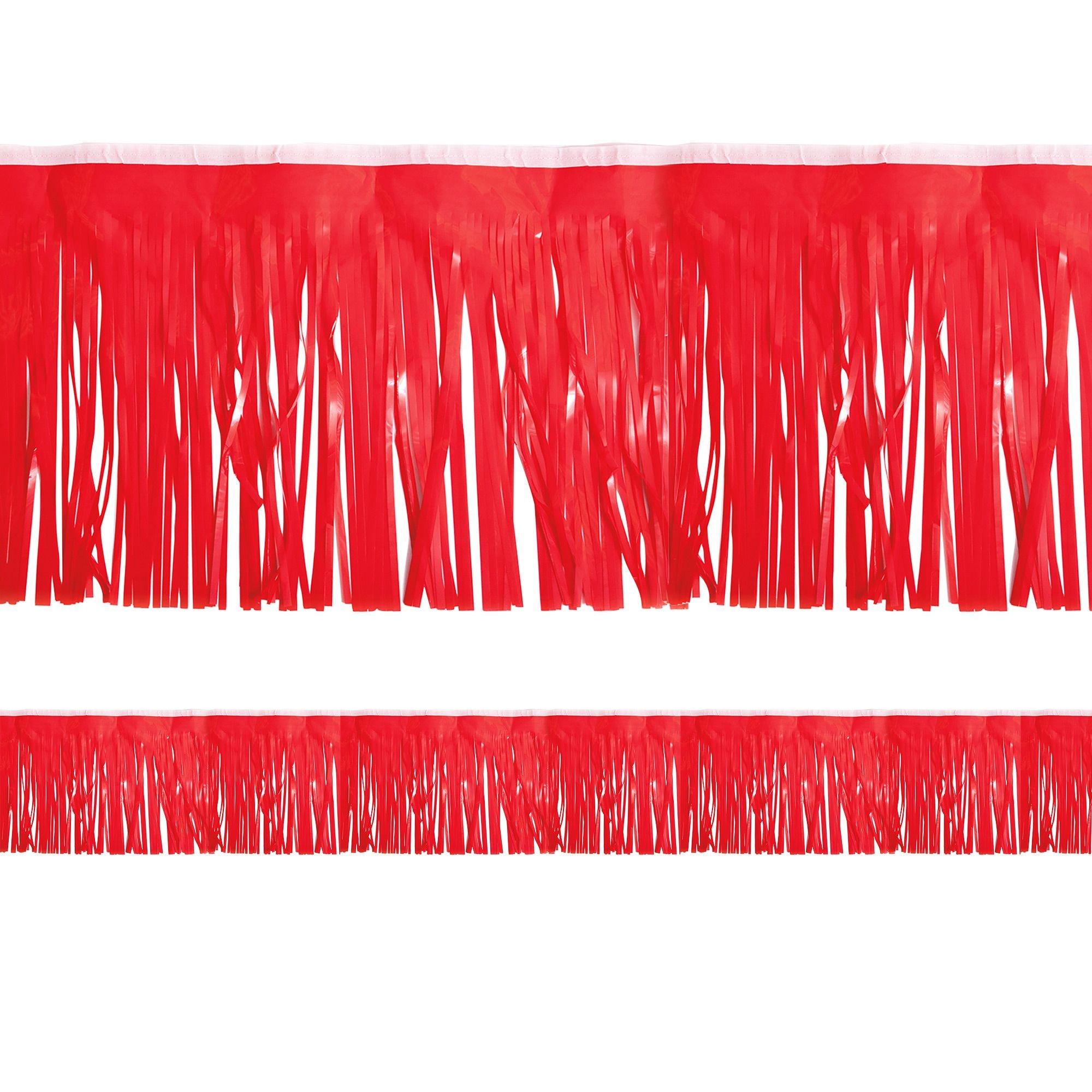 Red Fringe Decoration Red | Party Supplies | Party Decorations Color