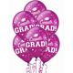 15ct, Berry Congrats Grad Balloons