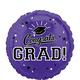 Purple Congrats Grad Balloon