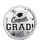 Silver Congrats Grad Balloon