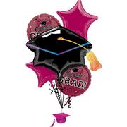 Congrats Grad Balloon Bouquet 6pc