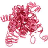 Glitter Pink Curled Gift Ribbons