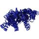 Glitter Blue Curled Gift Ribbons