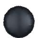 Black Satin Round Balloon