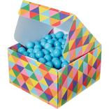 Rainbow Geometric Triangle Treat Boxes 10ct
