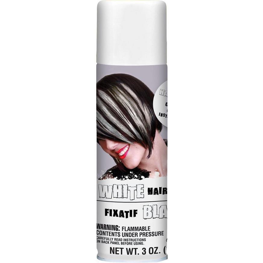 White Hair Spray 5ct | Party City