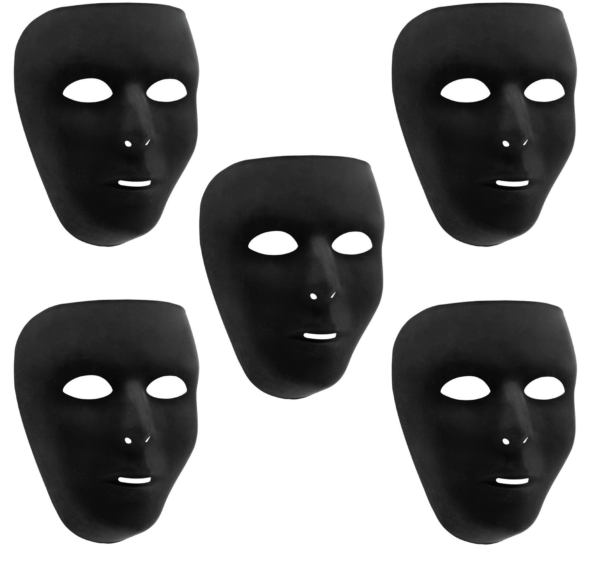 Special Forces Black Protective Full Face Mask Hockey Airsoft