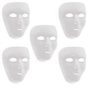 White Face Masks 10ct