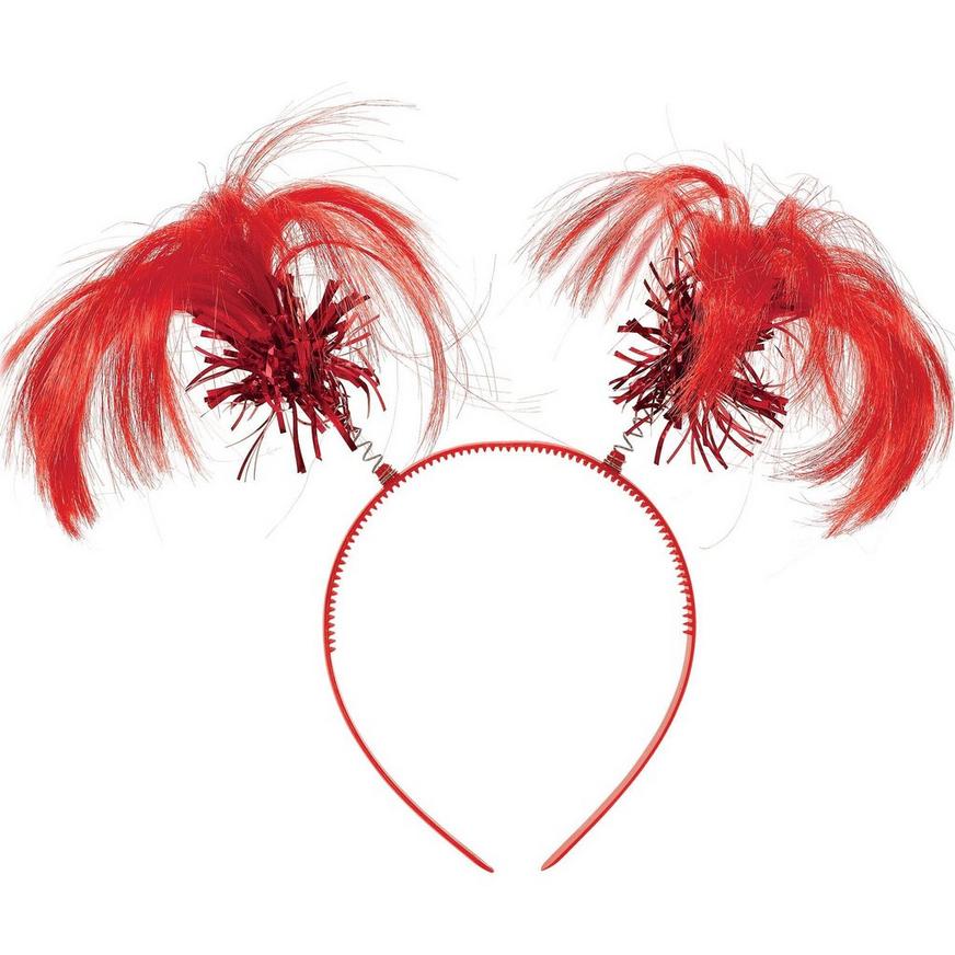 Red Ponytail Head Boppers 10ct