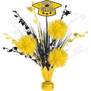 Yellow Congrats Grad Tableware Kit for 40 Guests
