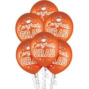 Orange Congrats Grad 2022 Graduation Decorating Kit