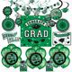 Green 2024 Congrats Grad Deluxe Graduation Decorating Kit