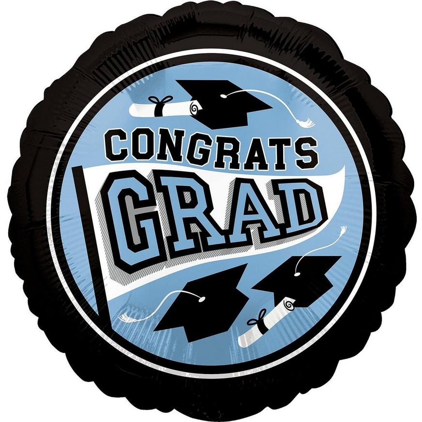 Powder Blue 2022 Congrats Grad Deluxe Graduation Decorating Kit