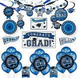 Blue 2023 Congrats Grad Deluxe Graduation Decorating Kit