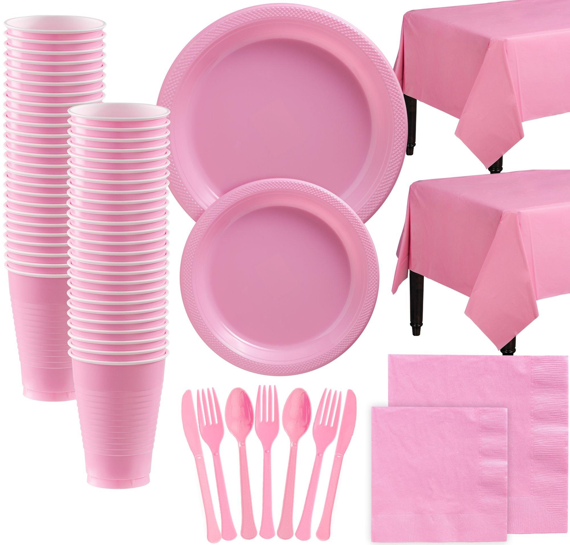 Plastic Tableware Kit for 100 Guests