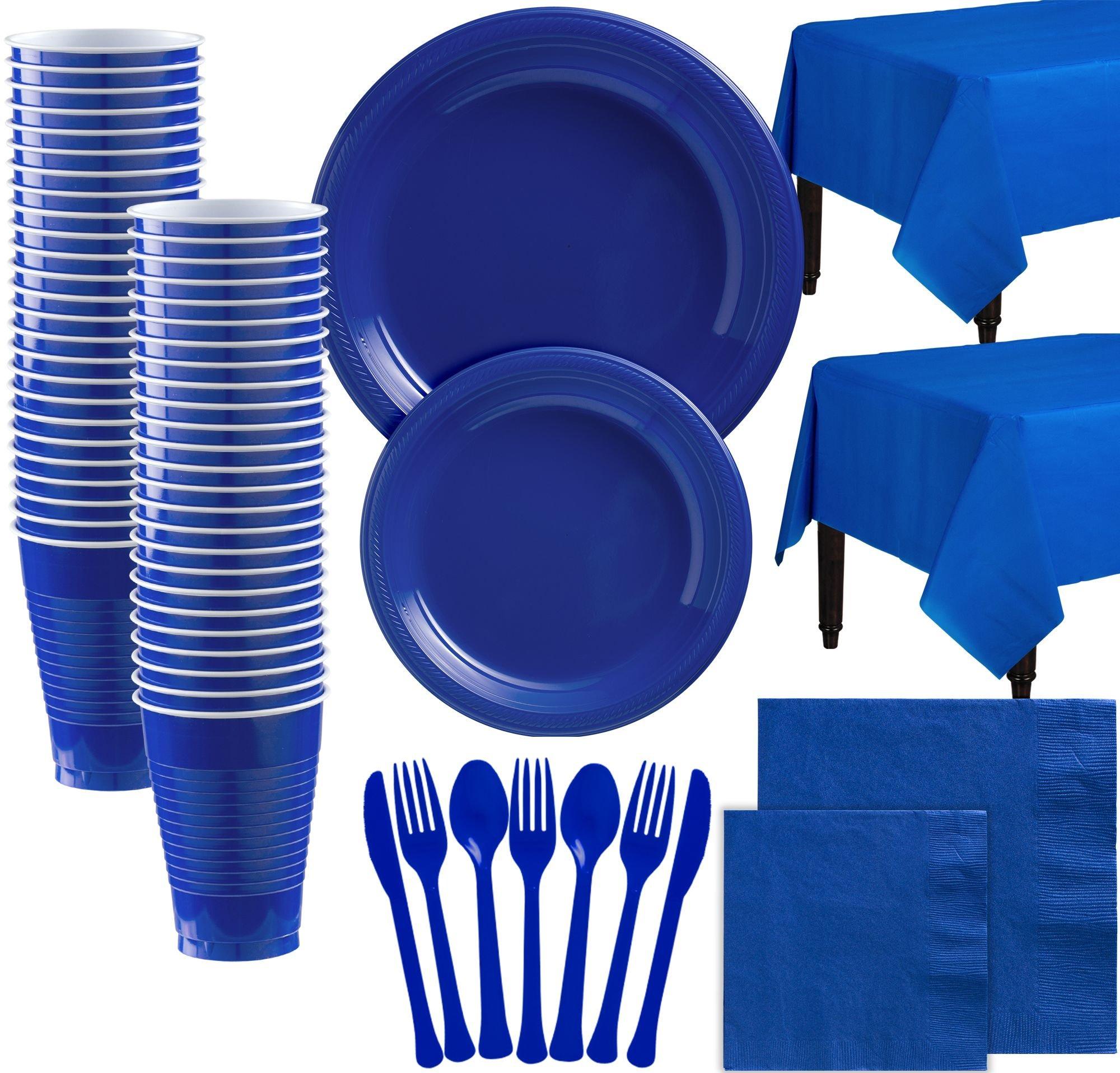 Big Party Pack Royal Blue Plastic Cups 72ct