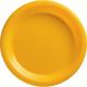 Sunshine Yellow Plastic Tableware Kit for 100 Guests