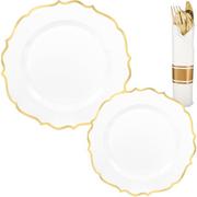 Ornate Premium Tableware Kit for 40 Guests