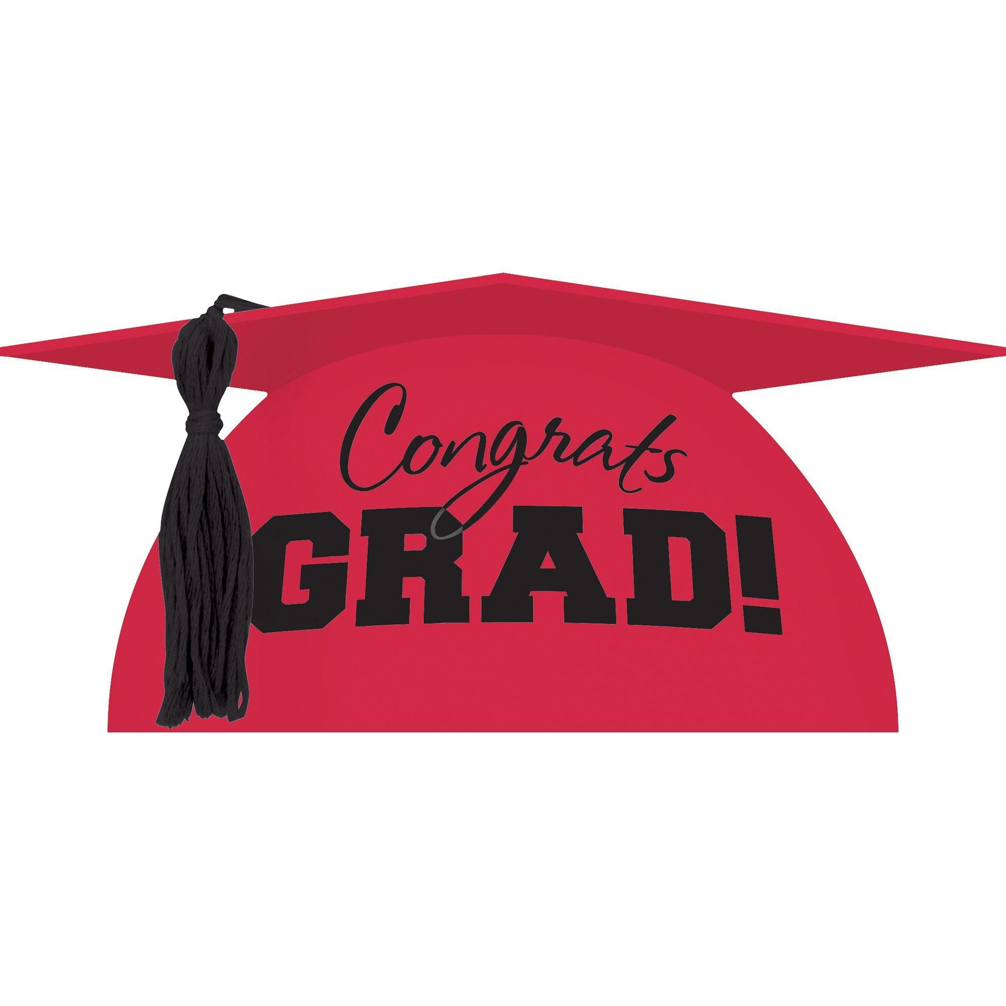 red graduation cap