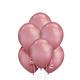 25ct, 11in, Mauve Chrome Balloons