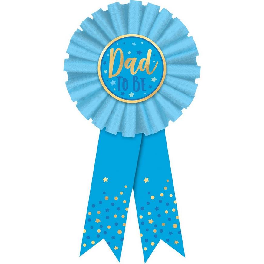 Blue Dad-To-Be Award Ribbon