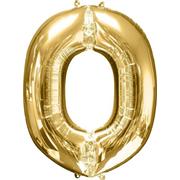 34in Gold Oh Baby Letter Balloon Kit