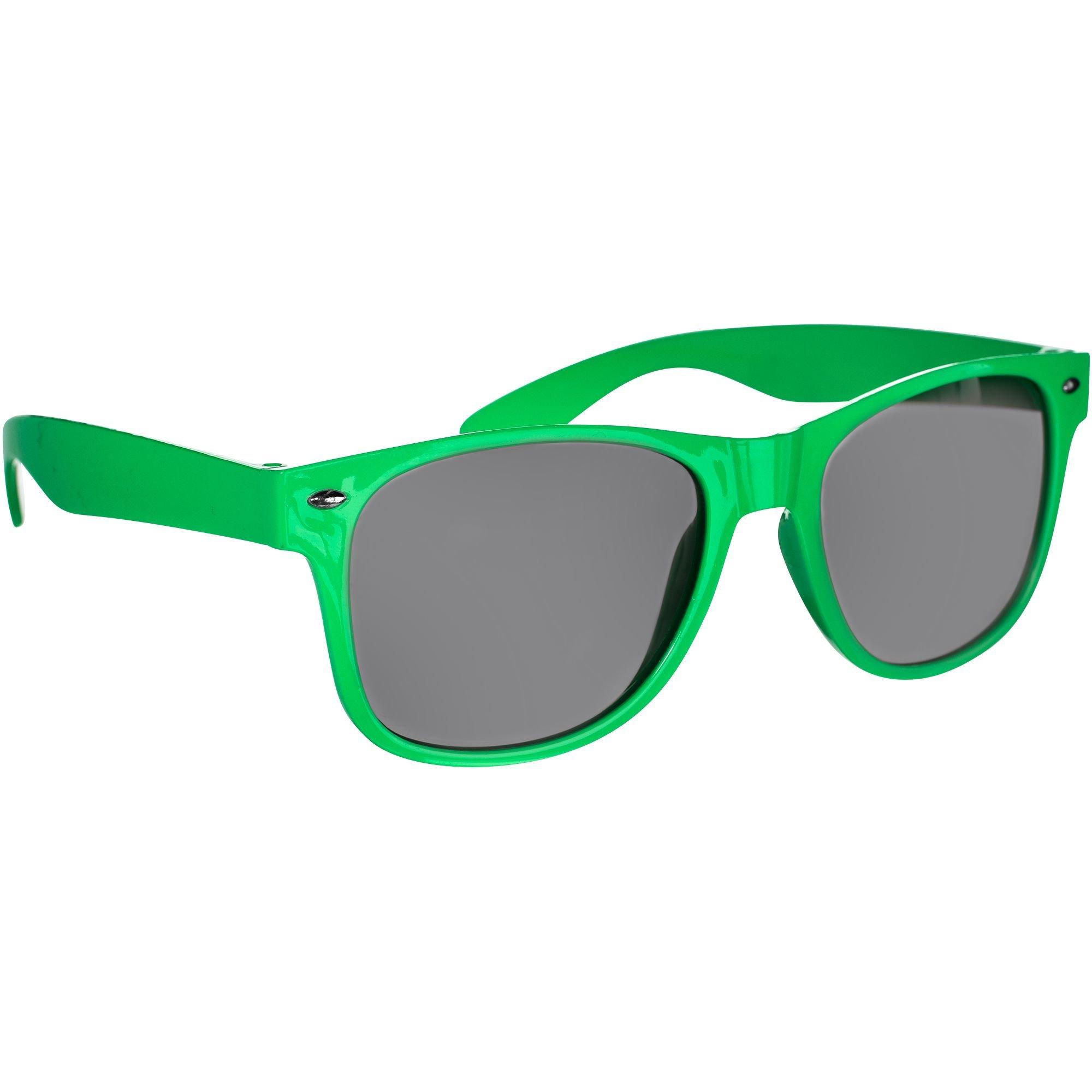 Party City Green Frame Sunglasses