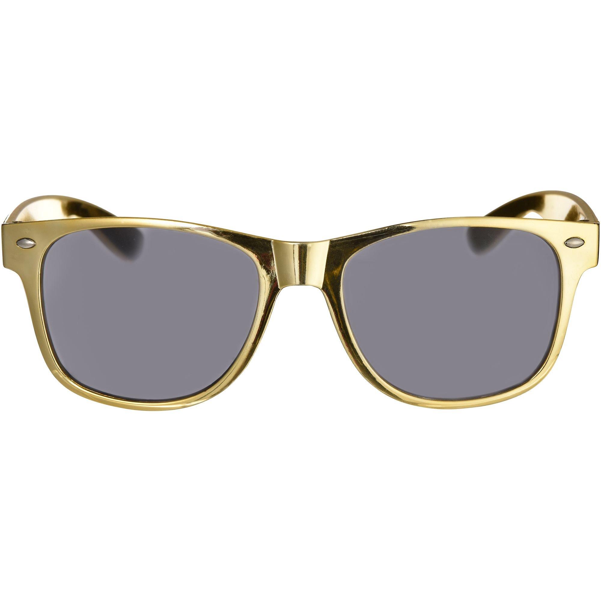 Gold store glass sunglasses