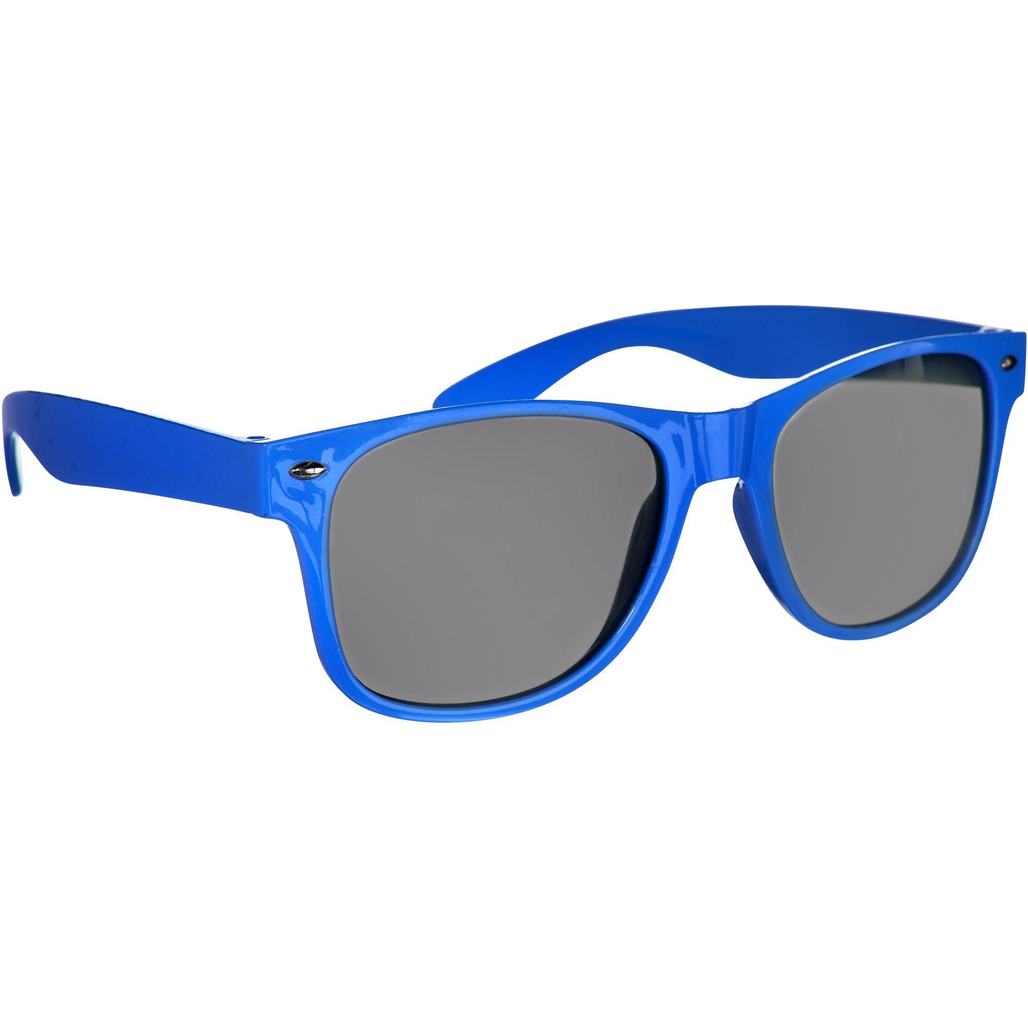 Blue sunglasses clearance