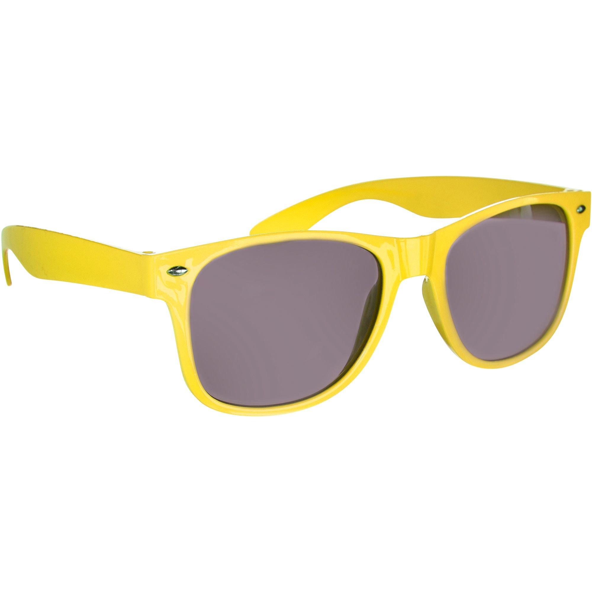 Classic Yellow Frame Sunglasses